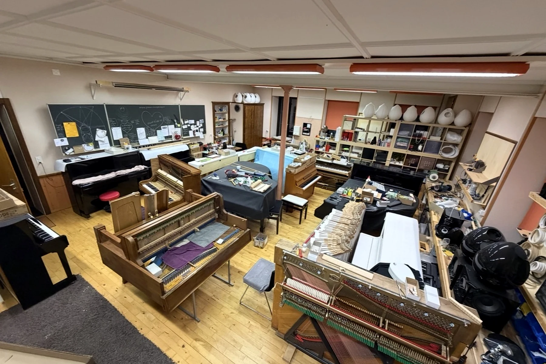 Atelier de préparation et de réparation de pianos