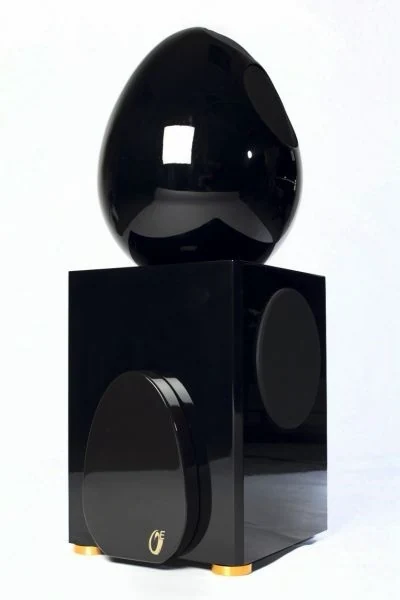 Enceinte acoustique stéréophonique OE-One noire laquée